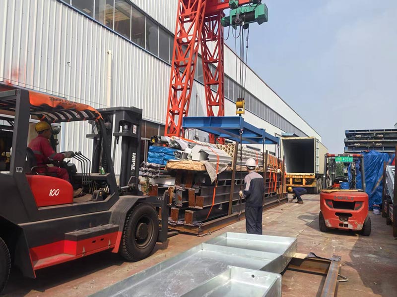 Oceľové konštrukcie z Guyany boli úspešne odoslané, čím sa uľahčia nové stavebné cesty do zahraničia
